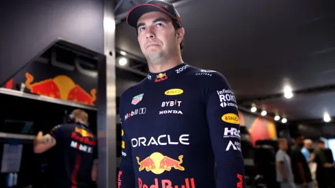 Sergio Pérez tuvo problemas en la clasificación.