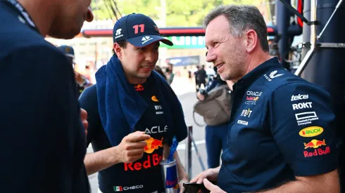 Checo Pérez no pudo quedar en el podio del GP de España 2023.