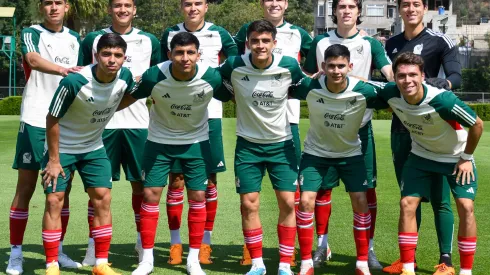 La Selección México Sub 23 se presenta ante España.