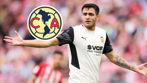 Maxi Gómez es uno de los delanteros que podría fichar el América.