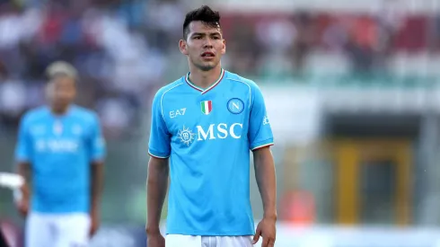 Foto Alessandro Garofalo/LaPresse 06 Agosto 2023 Castel di Sangro, Italia – SSC Napoli vs Augsburg FC – amichevole estive Stadio Teofilo Patini.<br />
Copyright: xAlessandroxGarofalo/LaPressex
