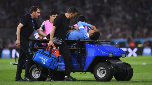 El futbolista del Toluca salió llorando en el Argentina vs Uruguay
