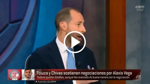 Mauricio Ymay cuestionó la llegada de Alexis Vega a Toluca.