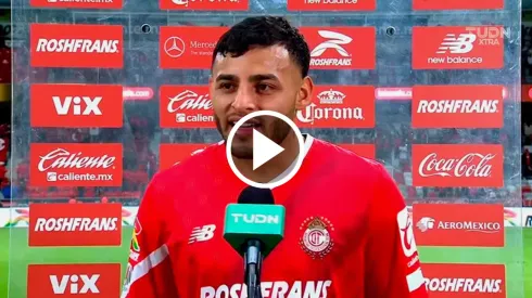 Alexis Vega y un debut auspicioso en Toluca.
