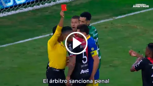 La Comisión de Árbitros publicó un video explicativo.