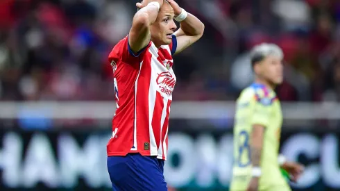 Chicharito aún no le ha podido marcar al América
