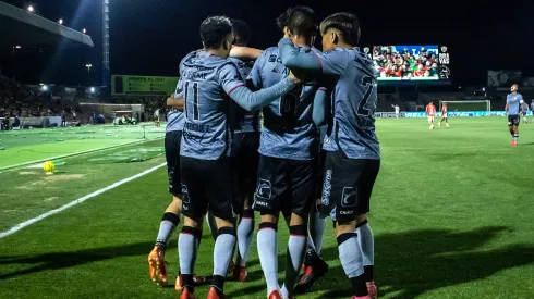 Los jugadores de Tijuana, eufóricos en el único éxito del año.