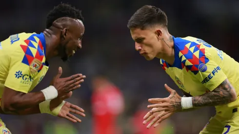 América, a puro festejo de gol.