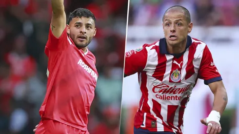 Vega y Hernández, las llaves del gol en Toluca-Chivas.
