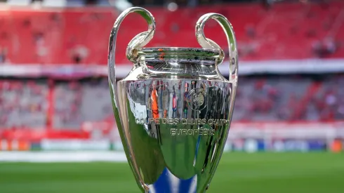 El trofeo de la Champions League
