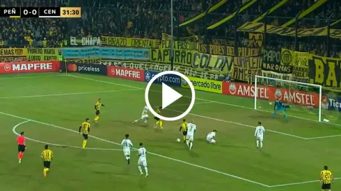 Leo Fernández convirtió un golazo en la Copa Libertadores