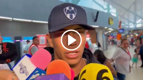 Johan Rojas habló por primera vez como futbolista de Rayados