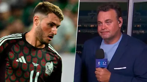 David Faitelson destroza a Santiago Giménez por su actuación en el México vs. Jamaica