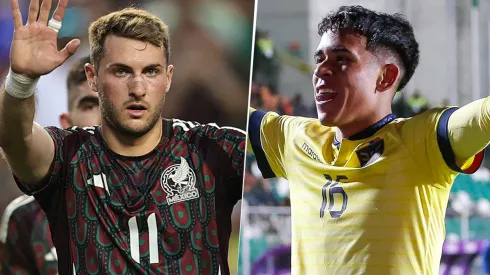 México y Ecuador se miden por la clasificación.
