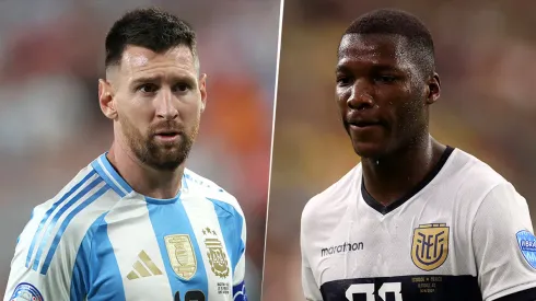 Argentina vs. Ecuador, por la Copa América 2024.
