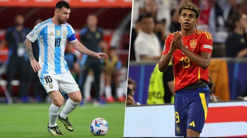 Lionel Messi y Lamine Yamal y la foto que se hizo viral
