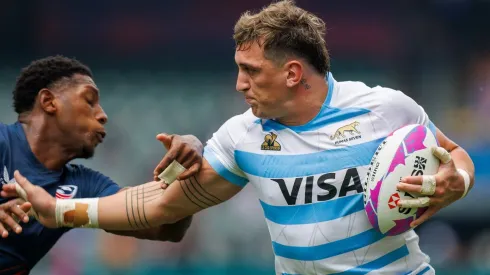 Argentina y Francia se enfrentan en Rugby Seven.
