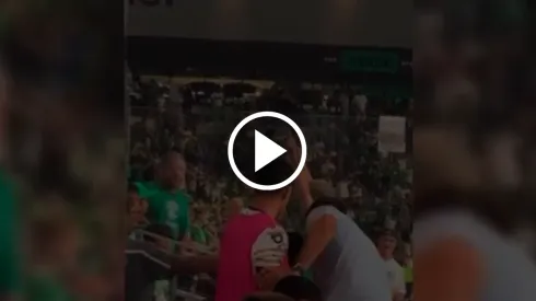 El portero discutió con algunos simpatizantes del conjunto estadounidense,