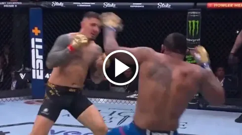 Tom Aspinall demostró su gran poder de pegada y noqueó a Custis Blaydes antes del primer minuto de combate.