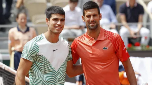 Novak Djokovic y Carlos Alcaraz se enfrentan en París 2024
