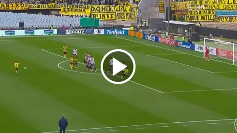 ¡Una obra de arte! El impresionante golazo de tiro libre de Leo Fernández en Peñarol vs. Nacional
