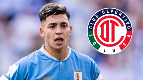 Anderson Duarte se encamina hacia el Toluca.
