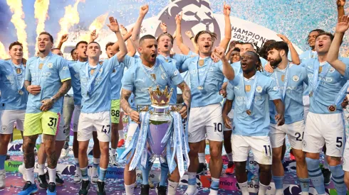 Los jugadores de Manchester City festejan la anterior adquisición.