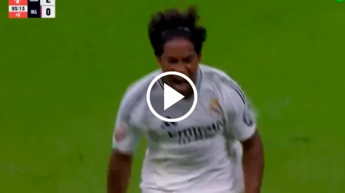 Endrick convirtió su primer gol con Real Madrid
