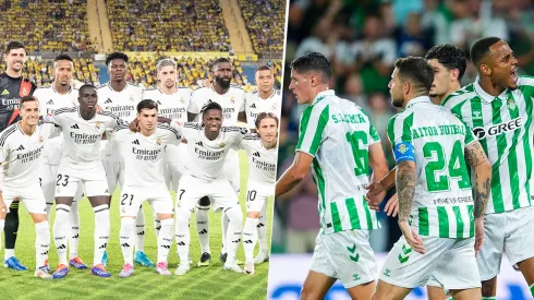 Real Madrid y Betis juegan por LaLiga de España