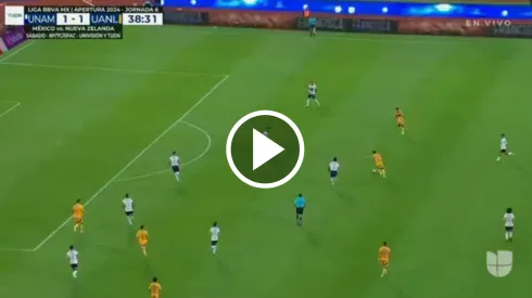 Golazo de Fernando Gorriarán para Tigres ante Pumas