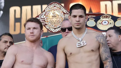 Canelo Álvarez y Edgar Berlanga están listos para pelear por los títulos de las 168 libras.
