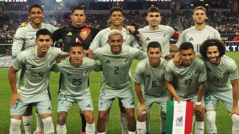 September 10, 2024, Arlington, Texas, United States: Team Mexico posing before the International Friendly, Länderspiel, Nationalmannschaft match between Mexico and Canada at AT&T Stadium. Final Score Mexico and Canada tied 0-0. Arlington United States – ZUMAe321 20240910_zsa_e321_003 Copyright: xJavierxVicenciox/xEyepixxGroupx
