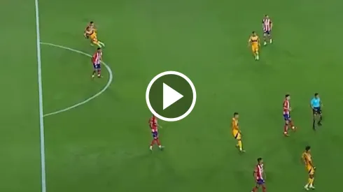 ¿Bien cobrado? El gol anulado a Uriel Antuna en Tigres vs. Atlético San Luis por fuera de lugar