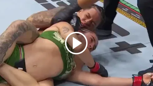 Yazmin Jauregui no pudo brillar en UFC 306 y fue sometida de manera brutal.
