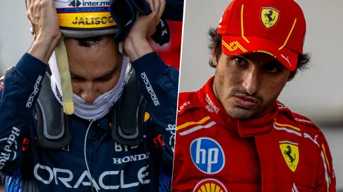 Checo Pérez y Carlos Sainz confrontaron durante todo el fin de semana en Bakú