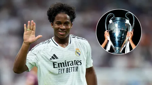 Endrick y un dorsal muy especial para la UCL.