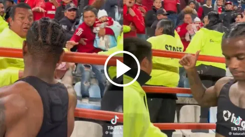 Helinho y una actitud ejemplar con un simpatizante.