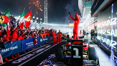 Carlos Sainz ganó la última edición del Gran Premio de Singapur