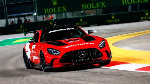 El safety car que se utiliza en el Gran Premio de Singapur
