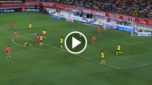 Necaxa se puso arriba en el marcador ante América