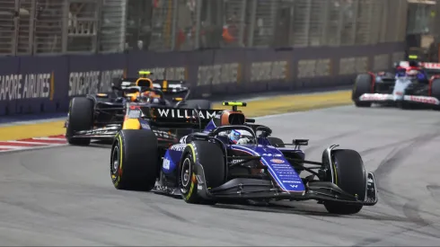 Franco Colapinto realizó la maniobra Dive Bombing en el GP de Singapur.
