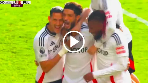 Raúl Jiménez abrió el marcador en Nottingham Forest vs. Fulham