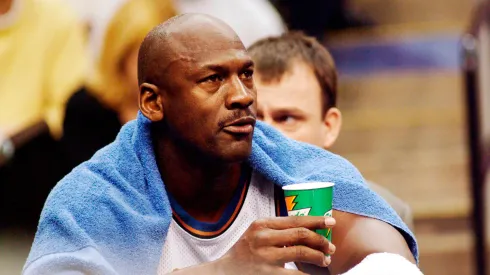 Michael Jordan durante su etapa en Washington Wizards
