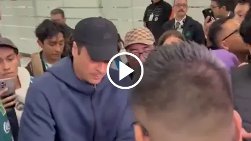 El portero fue uno de los 27 convocados por Javier Aguirre.