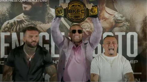 Conor McGregor es el principal animador del combate de Franco Tenaglia vs. Tony Soto.
