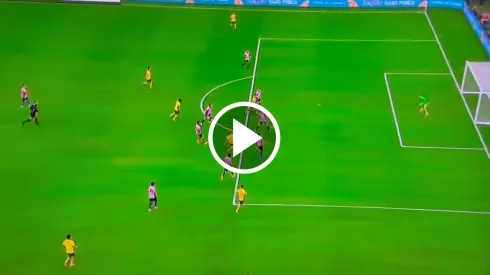 Óscar Whalley y un error que le permitió a América marcar un gol