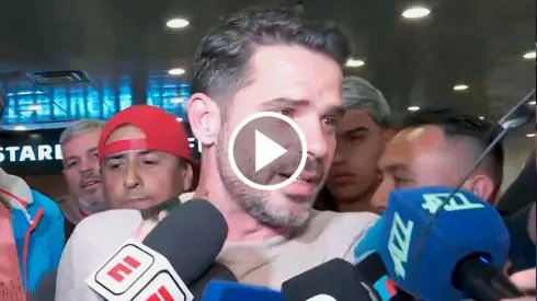 Fernando Gago habló tras su arribo en Argentina
