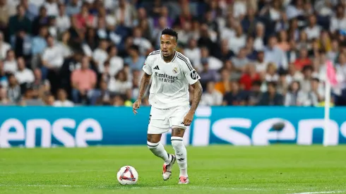 Eder Militao Real, OCTOBER 5, 2024 - Football / Soccer : Spanish LaLiga EA Sports match between Real Madrid CF 2-0 Villarreal CF at the Estadio Santiago Bernabeu in Madrid, Spain. Noxthirdxpartyxsales PUBLICATIONxNOTxINxJPN 269082874