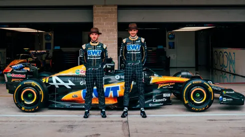 Alpine cambió el rosa por el naranja para el GP de Estados Unidos 2024