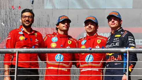 El podio del Gran Premio de Estados Unidos 2024